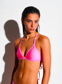 Top bikini donna da allenamento BONDI 001BF - Fucsia