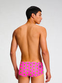 Herren-Trainings-Schwimmshorts UCLA 266UF - Enten Streifen