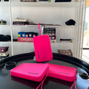 Pochette Silicone - Fucsia Fluo — accessorio nuoto, BONESWIMMER Made in Italy