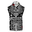 Poncho in microfibra 34PO - Skel — telo in microfibra, BONESWIMMER Made in Italy