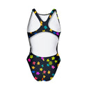 Costume intero donna da allenamento PINUP 456PF - Eclipse, dettaglio del modello
