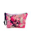 Beauty case impermeabile in PVC - Teschio Rosa — accessorio nuoto, BONESWIMMER Made in Italy