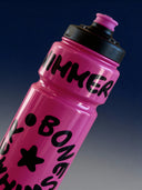 Borraccia Sport 750 Ml - BONESWIMMER Fucsia Logo Nero vista 2 — borraccia sport, BONESWIMMER Made in Italy