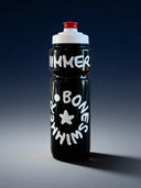 Borraccia Sport 750 Ml - BONESWIMMER Nera Logo Bianco — borraccia sport, BONESWIMMER Made in Italy