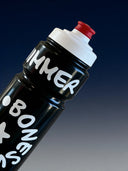 Borraccia Sport 750 Ml - BONESWIMMER Nera Logo Bianco vista 2 — borraccia sport, BONESWIMMER Made in Italy