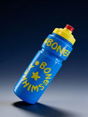 Borraccia Sport 750 Ml - BONESWIMMER Turchese Logo Giallo vista 2 — borraccia sport, BONESWIMMER Made in Italy