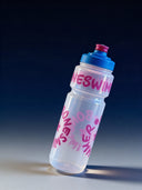 Borraccia Sport 750 Ml - BONESWIMMER Trasparente Logo Fucsia vista 2 — borraccia sport, BONESWIMMER Made in Italy