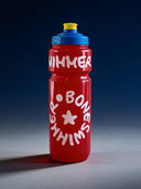 Borraccia Sport 750 Ml - BONESWIMMER Rossa Logo Bianco — borraccia sport, BONESWIMMER Made in Italy