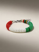 Bracciale Corsia Victory 611 Italia Tricolore — portachiavi, BONESWIMMER Made in Italy