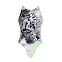 Costume intero donna da allenamento PINUP 479PF - Tigre — costume intero da nuoto, BONESWIMMER Made in Italy