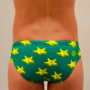 Slip da nuoto uomo da allenamento H2OTTO 384HF - Stelle Marine vista 3 — costume da nuoto uomo, BONESWIMMER Made in Italy