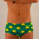 Parigamba uomo da allenamento UCLA 205UF - Stelle Marine vista 2 — costume da nuoto uomo, BONESWIMMER Made in Italy