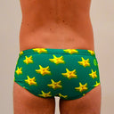 Parigamba uomo da allenamento UCLA 205UF - Stelle Marine vista 3 — costume da nuoto uomo, BONESWIMMER Made in Italy