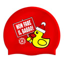 Cuffia silicone - Babbo Papera — cuffia da nuoto, BONESWIMMER Made in Italy