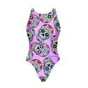 Costume intero donna da allenamento PINUP 565PF Calalilla, vista frontale