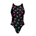 Costume intero bambina da allenamento PINUP 561PF Ciliegie, vista frontale