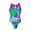 Costume intero bambina da allenamento PINUP 496P - Back — costume intero da nuoto, BONESWIMMER Made in Italy