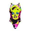 Costume intero bambina da allenamento PINUP 502PF - Icona — costume intero da nuoto, BONESWIMMER Made in Italy