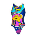 Costume intero bambina da allenamento PINUP 497P - Medley — costume intero da nuoto, BONESWIMMER Made in Italy