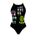 Costume intero donna da allenamento IBIZA 194IF - Monster, vista frontale