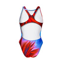 Costume intero donna da allenamento PINUP 510P - King, vista posteriore
