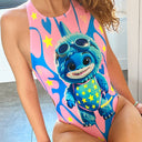 Costume intero donna da allenamento PINUP 515PF - Lakuku, vista frontale