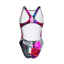 Costume intero bambina da allenamento PINUP 505P - Tigrosa vista 2 — costume intero da nuoto, BONESWIMMER Made in Italy