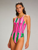 Costume intero donna da allenamento IBIZA 233IF - Baddie, vista frontale