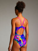 Costume intero donna da allenamento IBIZA 228IF - Rooster, dettaglio del modello