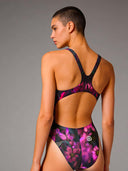 Costume intero donna da allenamento PINUP 546PF - Black Panther, vista posteriore