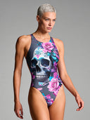 Costume intero donna da allenamento PINUP 554PF -Greyskull