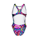 Costume intero bambina da allenamento PINUP 531P - Gemma vista 4 — costume intero da nuoto, BONESWIMMER Made in Italy
