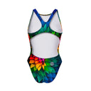 Costume intero bambina da allenamento PINUP 545PF - Samba — costume intero da nuoto, BONESWIMMER Made in Italy