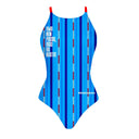 Costume intero donna da allenamento IBIZA 236I - Nuoto, vista frontale
