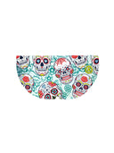 Slip da nuoto bambino da allenamento H2OTTO 387HF - Teschi Mex vista 2 — costume da nuoto bambino, BONESWIMMER Made in Italy