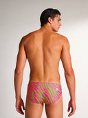 Herren-Trainings-Schwimmhose H2OTTO 448HF - Acid Streifen