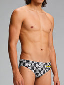 Slip da nuoto uomo da allenamento H2OTTO 433H - Fumetto