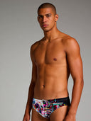 Slip da nuoto uomo da allenamento H2OTTO 428H - Glitch