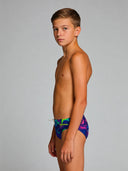 Slip da nuoto bambino da allenamento H2OTTO 434HF - Shark wave