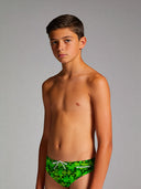 Slip da nuoto bambino da allenamento H2OTTO 426H - Puzzle, dettaglio prodotto