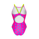 Trainings-Einteiler für Damen IBIZA 245IF - Fuchsia mit blauem Stern