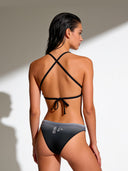 Slip bikini donna da allenamento MALIBU 003M - Nero