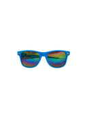 Sonnenbrille Modell Waifarer - Hellblau regenbogen verspiegelt