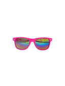 Sonnenbrille Modell Waifarer - Fuchsia regenbogen verspiegelt