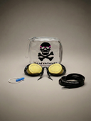 Occhialini Svedesi Mirror con silicone Soft Frame - Brown Specchio Gold vista 2 — occhialini da nuoto, BONESWIMMER Made in