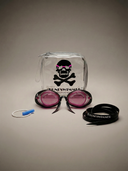 Occhialini Svedesi Mirror con silicone Soft Frame - Fuchsia Specchio Silver vista 2 — occhialini da nuoto, BONESWIMMER Made