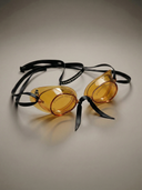 Occhialini Svedesi con silicone Soft Frame - Arancione — occhialini da nuoto, BONESWIMMER Made in Italy