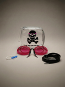 Occhialini Svedesi con silicone Soft Frame - Fuxia vista 2 — occhialini da nuoto, BONESWIMMER Made in Italy