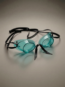 Occhialini Svedesi con silicone Soft Frame - Verde — occhialini da nuoto, BONESWIMMER Made in Italy