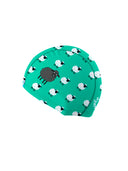 Cuffia da nuoto in tessuto eco L095CF Pecora nera, vista frontale